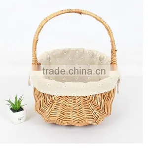 Wholesale Cheap Stunning Wicker Baskets for Kid Wicker Shopping Basket thumbnail-1