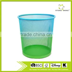 Gradual Color Metal Mesh Bins and Waste Dust Bin for Office or Kitchen thumbnail-1