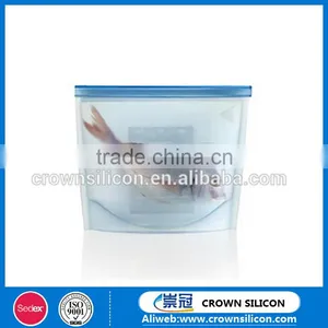 Free Sample!!!Silicone Fresh Vacuum/Kitchen Storage Bag/Food Container For Food thumbnail-6