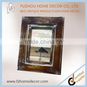 2017 Antique Finished Solid Wood Photo Frames Distressed With Colourful Painting thumbnail-5