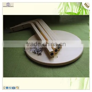 Solid Funny Diy Easy Installing Pine Wooden High Stool thumbnail-3