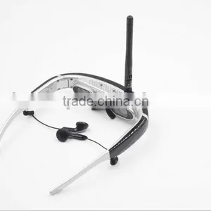 HD 5.8GHz Wireless Eyewear Video Glasses For FPV Racing Drone Glasses Support 68inch Full Color LCOS Screen thumbnail-3