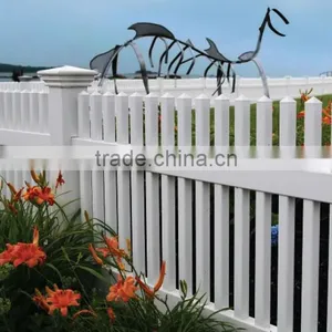 New Design UV Proof High Strength Vinyl/pvc/upvc Garden Fence Plastic thumbnail-3