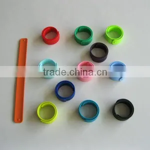 Silicone Slap Bracelet thumbnail-1