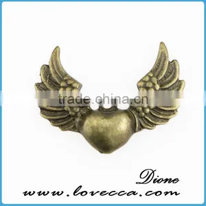 Wholesale Eco-friendly Antique Zinc Alloy Metal Charm thumbnail-1