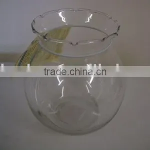 Handmade Glass Fish Bowl thumbnail-1