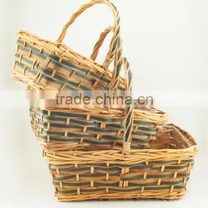 Basket Product Type and Holiday Decoration & Gift Use Basket Wicker thumbnail-1