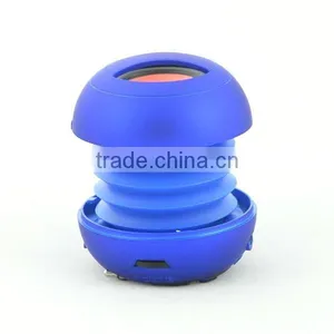 Hottest Promotion Gift Portable Mini Hamburger Speaker With 3.5mm Jack Audio thumbnail-1