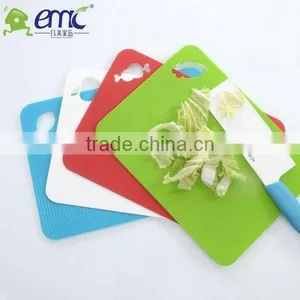 Emc Small Size ,Four Pieces Fashion Plastic Chopping Board thumbnail-1