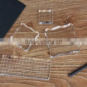 Wholesale Custom Handmade Clear Solid Acrylic Cube Block thumbnail-2
