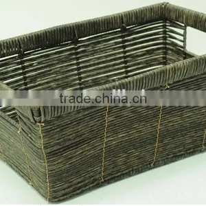 Hot Selling Alumi Garden PE Rattan Storage Basket Boxs thumbnail-1