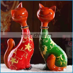 Resin Craft Cat for Decoration thumbnail-1