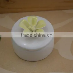 Hot Sale Porcelain Jewelery Box With Flower Shape Design thumbnail-3