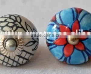 New Latest Design Mix Pattern Hand Painted Dresser Knobs thumbnail-3