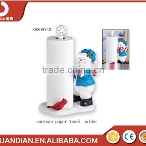 Christmas Polyresin Snowman Design Tissue Holder thumbnail-1