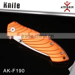 Unique Design Folding Tactical Camping Knife With Aluminium Handle thumbnail-3