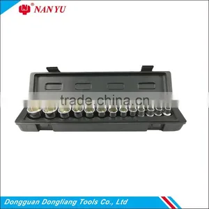 14PC 1/2DR Hex Hand Socket Set thumbnail-1