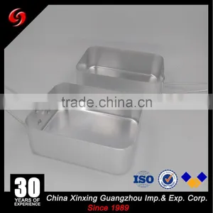 Aluminum Camping Mess Kit Military Canteen 365 Gram for Army thumbnail-1