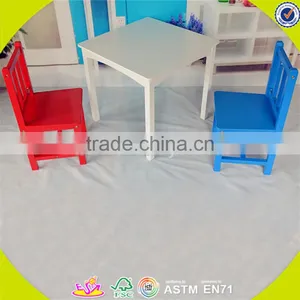 Wholesale Beautiful Wooden Table and 4 Chairs,household Kids Wooden Table and 4 Chairs,top Sale Table and 4 Chairs W08G141 thumbnail-6