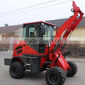 1.0ton ZL10 HZM910 Mini Wheel Loader thumbnail-2