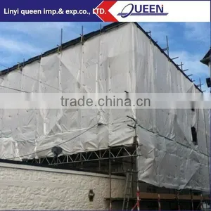 Construction Plastic Scaffold Sheeting for a Clean Construction Site thumbnail-2