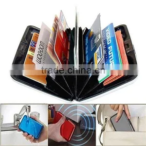 2015 Promotion Sakes Waterproof Business ID Credit Card Wallet Holder Aluminum Metal Pocket Case Sale thumbnail-1