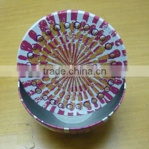 Bowl Shaped Candle Tin, Wax Tin thumbnail-1
