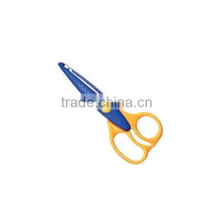 B6011 DIY Safety Kids Scissors Wave Lace Edge Craft Scissors thumbnail-1