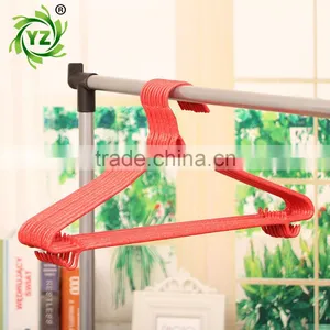A481 High Quality Clothes Hanger With Hook/metal Pvc Coated Laundry Hanger thumbnail-3