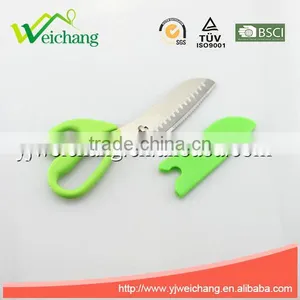 WCTS1208 Soft Grip Scissors Straight, Stainless Steel Precision With New Handle Design With Cover thumbnail-2