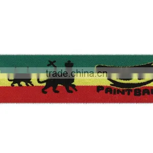 Printing Colorful Jacquard Elastic Webbing Tape thumbnail-2