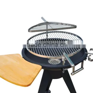 Top Rated Deluxe Outdoor Trolley BBQ Grill HOT BBQ thumbnail-5