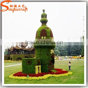 Songtao New Design Topiary Sculpture Artificial Fake Garden Topiary for Garden Decor thumbnail-4