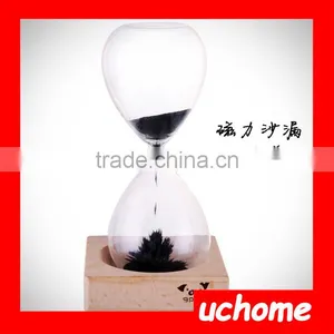 UCHOME New Creative Wooden Holder Magnet Hourglass thumbnail-1