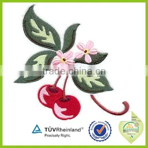 Cherry Fruit Felt Embroidery Patch thumbnail-2