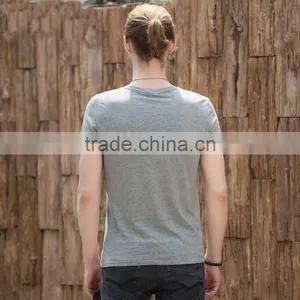 Europe Style Digital Printing Men T-shirt 100% Cotton Screen Printing Men T-shirt thumbnail-3