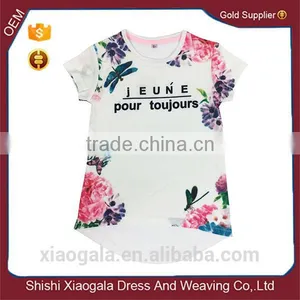 Hot Selling Young Girls T-shirt OEM thumbnail-1