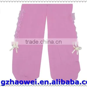 Plain Color Lace Baby Girl Dance Tights thumbnail-2