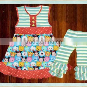 Factory Price Sales Wholesale Girls Clothe Cartoon Character Girls Mummer Outfit thumbnail-1