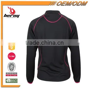 Breathable and Quick-dry Blank Fitness Jersey Gym T-shirt for Ladies thumbnail-3