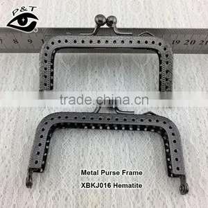 8.5cm Gunmetal Mini Purse Frame for Purse thumbnail-2