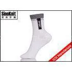 Customize Logo Cotton Fashion Athletic Sport Socks White Breathable and Anti-bacterial thumbnail-1