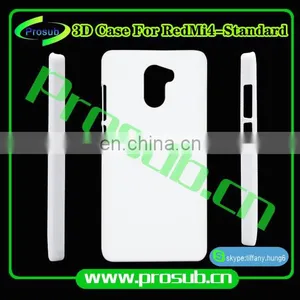3d Sublimation Heat Transfer Blank Smartphone Case Cover for Prosub-Mi RedMi 4- Low Standard thumbnail-1