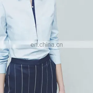 Women's Clothing Manufacturer Latest Design Ladies Office Formal Wear Shirts thumbnail-4