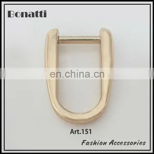Hot Sale Fashion Zinc Alloy Metal no Pin Buckle for Bags thumbnail-1