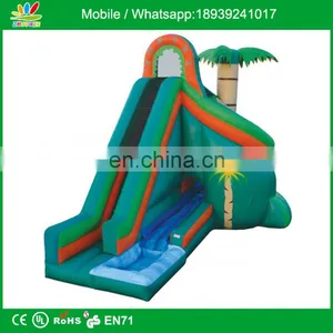 Vortex Tropical With Pool Inflatable Slide thumbnail-1