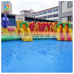 2014 New and Giant Inflatable Round Pool With Slide,Inflatable Swimming Pool for Sale thumbnail-1