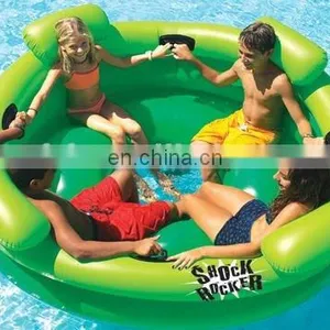 Inflatable Floating Island, Inflatable Water Floating Island, Inflatable Fun Floating Island thumbnail-1