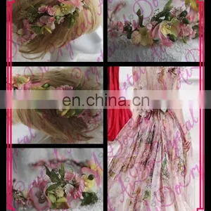 Aidocrystal Elegance Wedding Party Bridal Fascinators,fashion Flower Crown,women Hair Accessories thumbnail-1