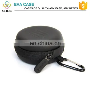Handsfree Earset Case, Zippered Earbud Case, EVA Earphone Hard Case thumbnail-1